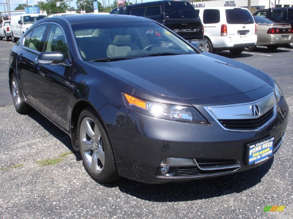 2012 TL 3.5 Advance - Graphite Luster Metallic / Taupe photo #3