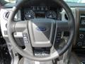 Black 2013 Ford F150 Lariat SuperCrew Steering Wheel