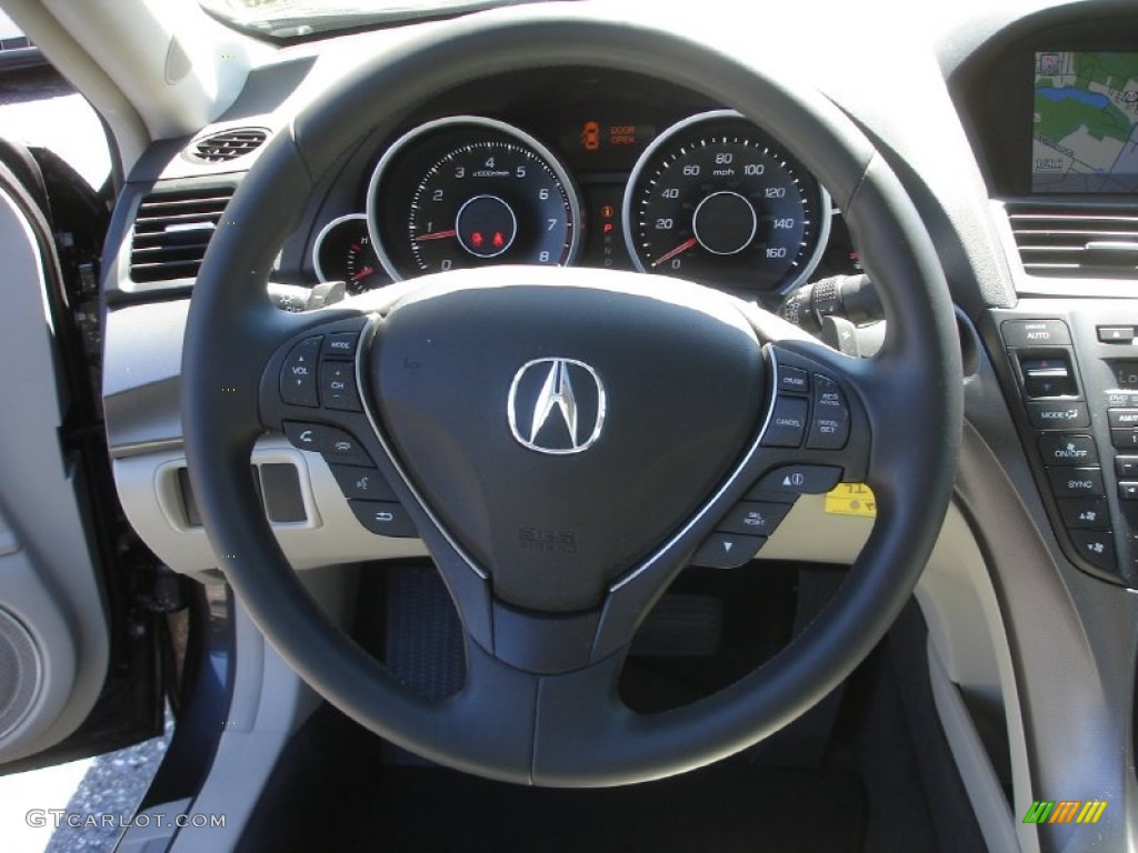 2012 TL 3.5 Advance - Graphite Luster Metallic / Taupe photo #13