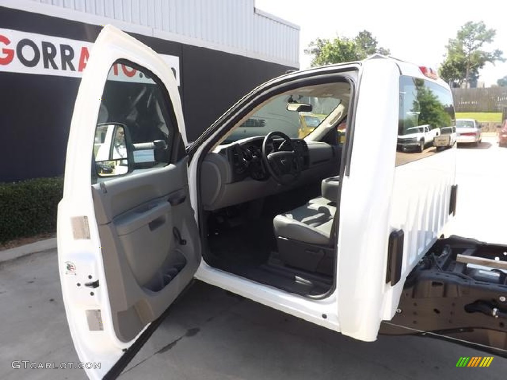 2013 Sierra 3500HD Regular Cab Chassis - Summit White / Dark Titanium photo #10