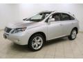 2010 Tungsten Silver Pearl Lexus RX 450h AWD Hybrid  photo #3
