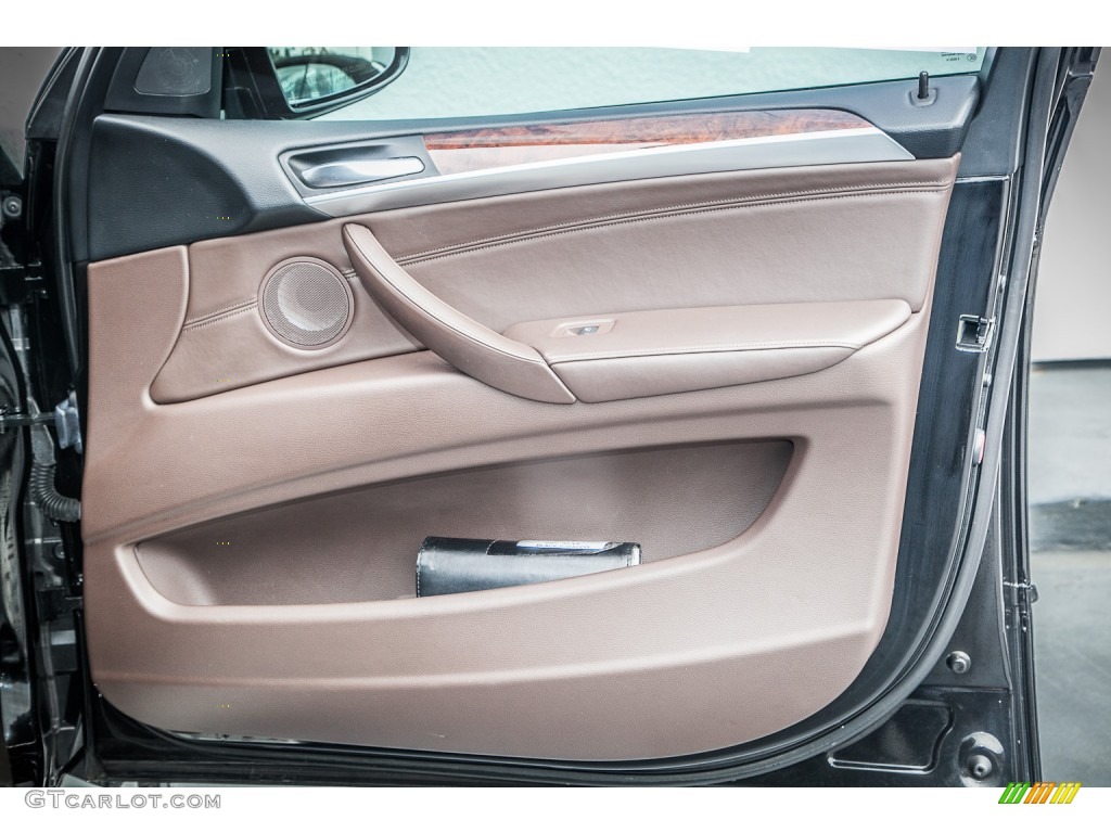2007 BMW X5 4.8i Tobacco Door Panel Photo #82264830