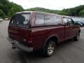 1997 Dark Toreador Red Metallic Ford F150 XLT Extended Cab 4x4  photo #8