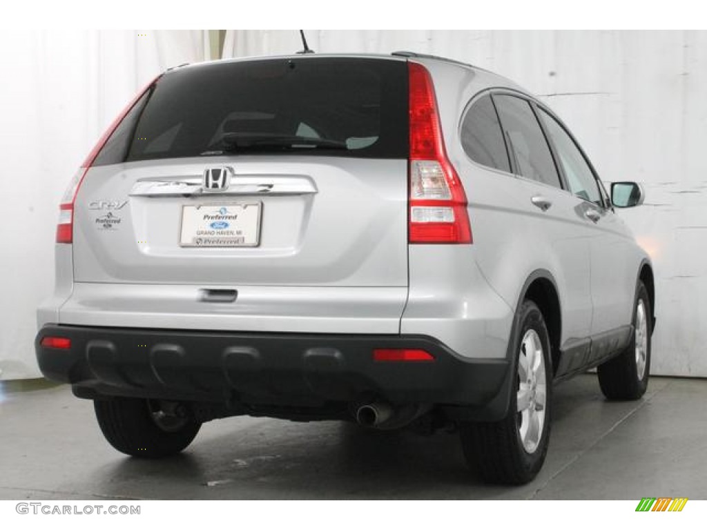 2009 CR-V EX-L 4WD - Alabaster Silver Metallic / Gray photo #7