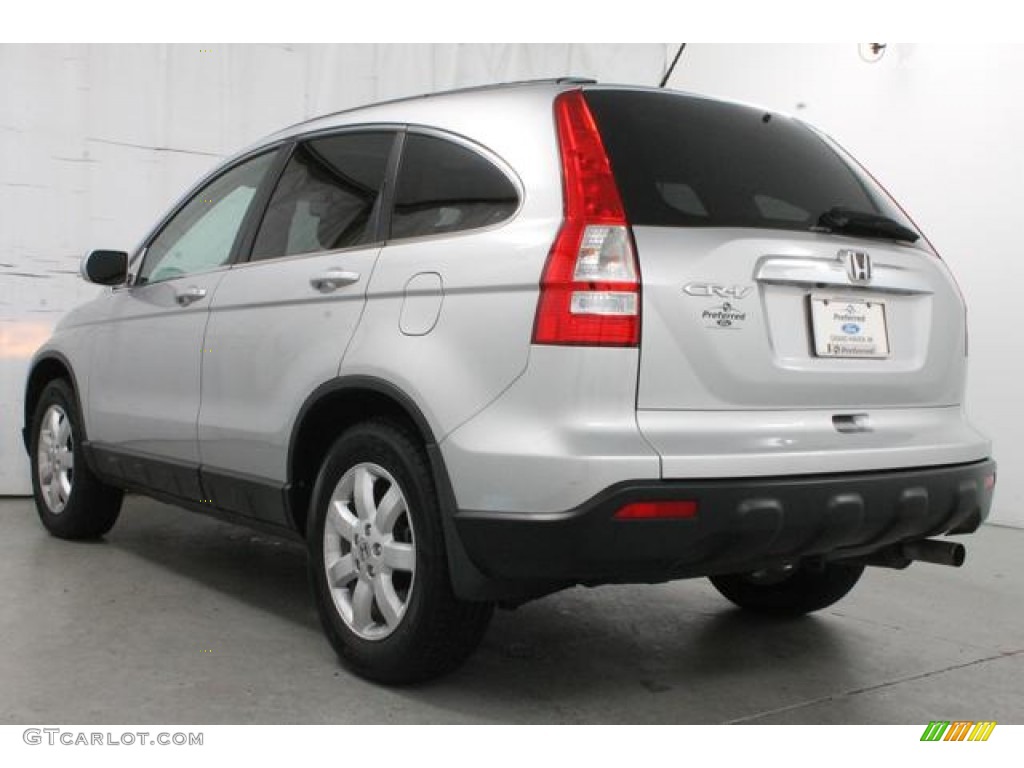 2009 CR-V EX-L 4WD - Alabaster Silver Metallic / Gray photo #10