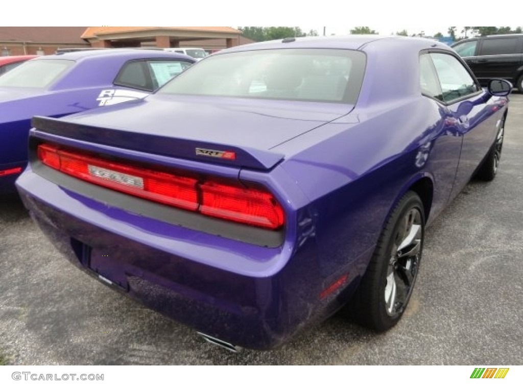 2013 Challenger SRT8 392 - Plum Crazy Pearl / Dark Slate Gray photo #2