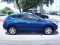 2010 Indigo Blue Nissan Rogue SL  photo #3