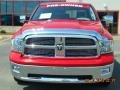 2010 Flame Red Dodge Ram 1500 Big Horn Crew Cab  photo #2