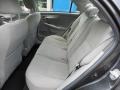 2010 Toyota Corolla Ash Interior Rear Seat Photo