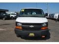 Summit White - Express LS 3500 Extended Passenger van Photo No. 2