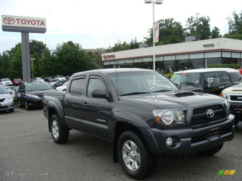 2011 Tacoma V6 TRD Sport Double Cab 4x4 - Magnetic Gray Metallic / Graphite Gray photo #1