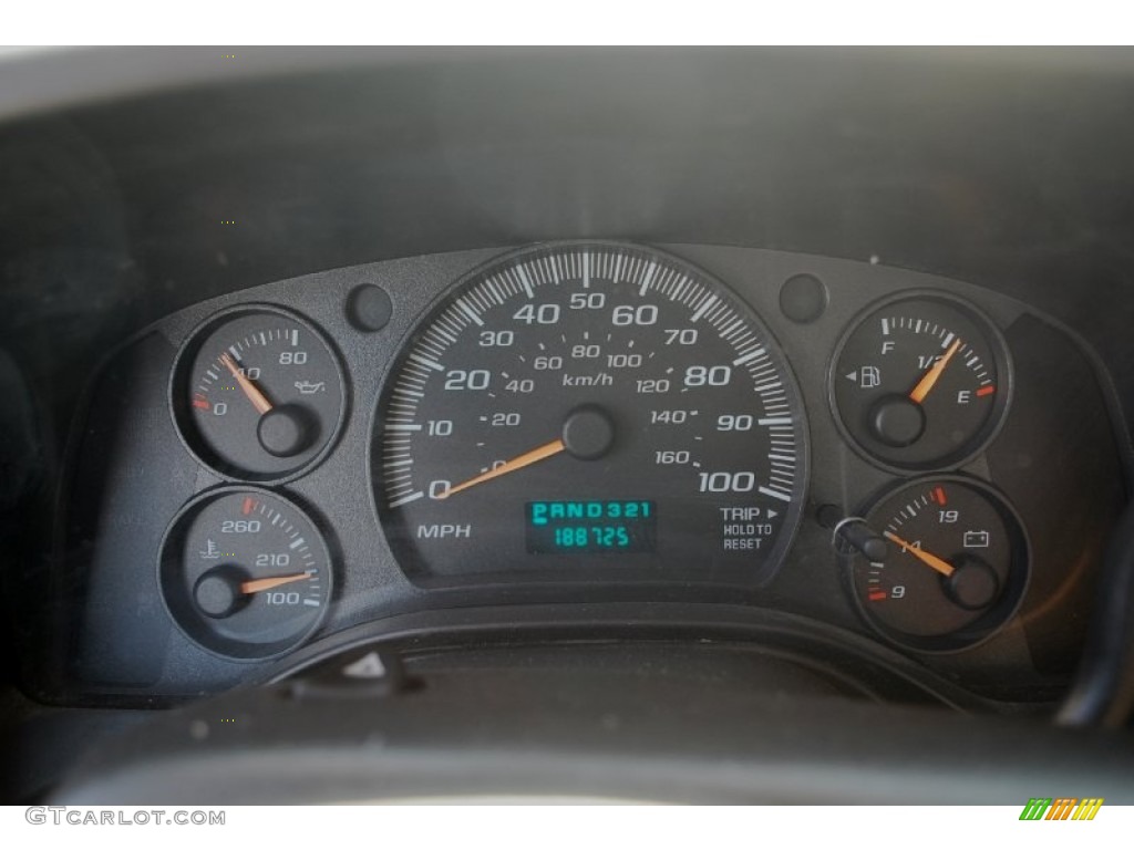 2006 Chevrolet Express LS 3500 Extended Passenger van Gauges Photo #82272045