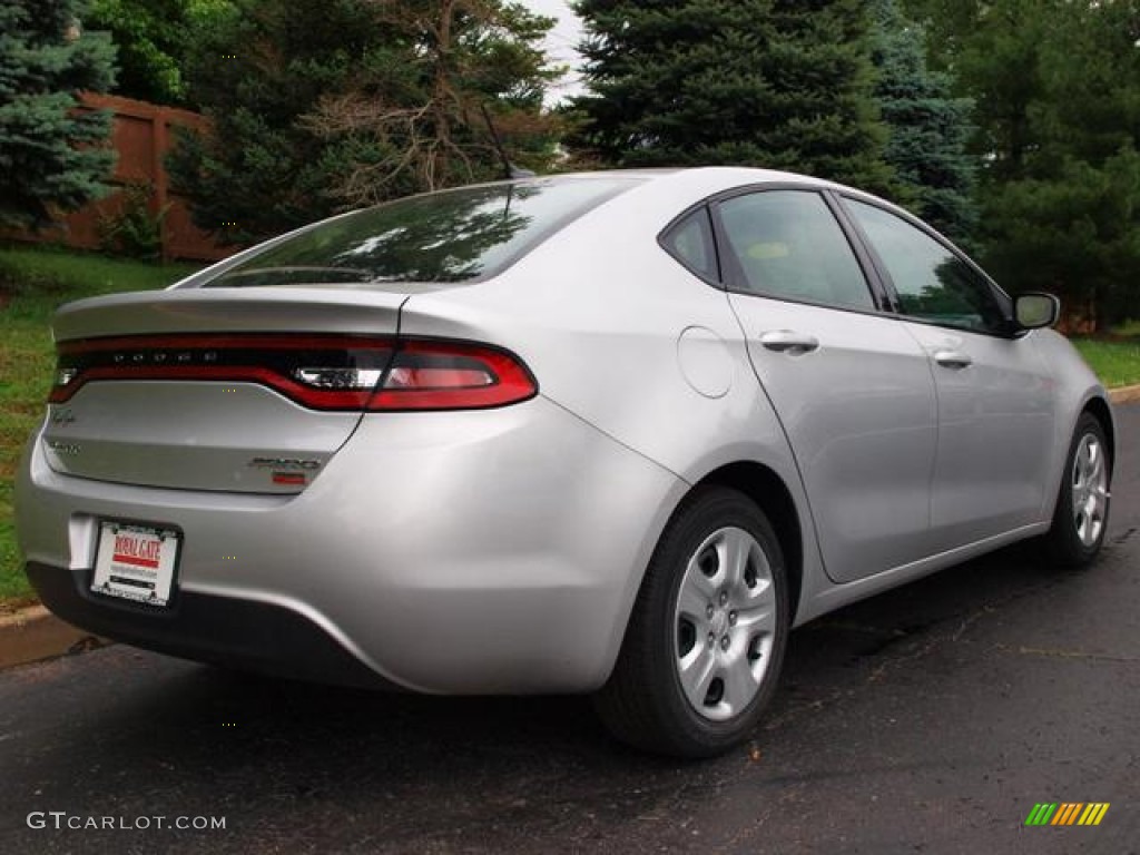 2013 Dart Aero - Bright Silver Metallic / Black photo #3