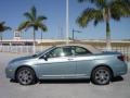 2009 Clearwater Blue Pearl Chrysler Sebring Limited Convertible  photo #4