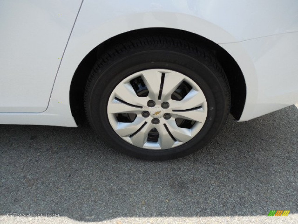 2013 Cruze LS - Summit White / Jet Black/Medium Titanium photo #3
