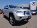 2011 Bright Silver Metallic Jeep Grand Cherokee Overland 4x4  photo #9