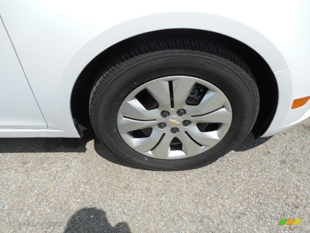 2013 Cruze LS - Summit White / Jet Black/Medium Titanium photo #8