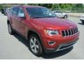 2014 Deep Cherry Red Crystal Pearl Jeep Grand Cherokee Limited 4x4  photo #2