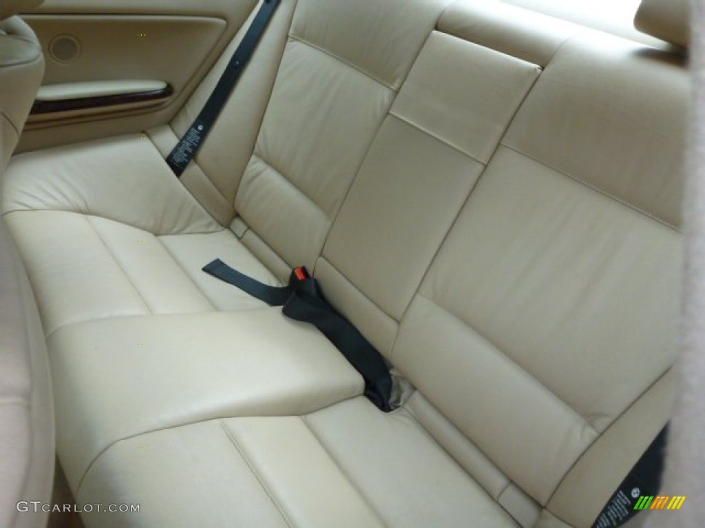 2001 BMW 3 Series 325i Coupe Rear Seat Photo #82275236