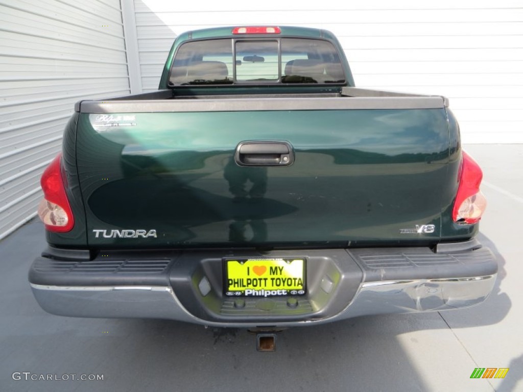 2003 Tundra SR5 TRD Access Cab - Imperial Jade Green Mica / Oak photo #5