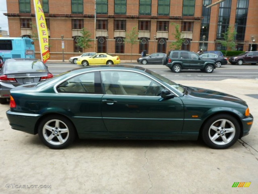 Fern Green Metallic 2001 BMW 3 Series 325i Coupe Exterior Photo #82275509