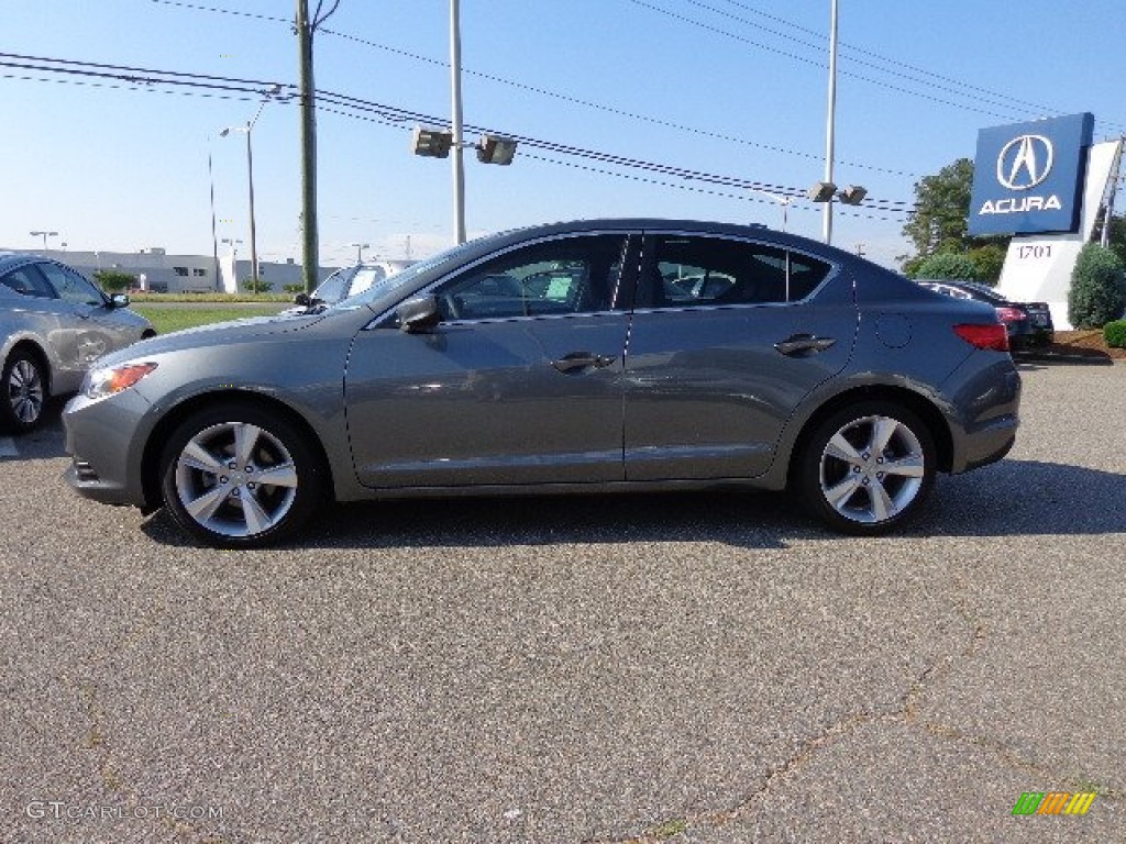 2013 ILX 2.0L Technology - Polished Metal Metallic / Ebony photo #3