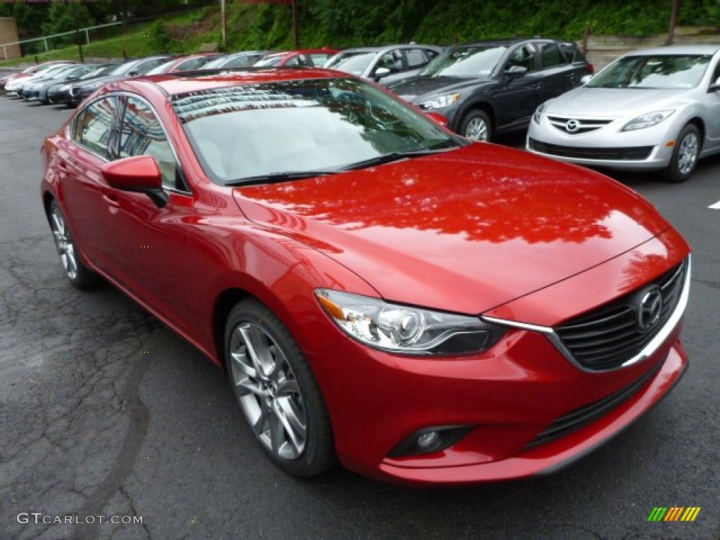 Soul Red Mica 2014 Mazda MAZDA6 Grand Touring Exterior Photo #82276672