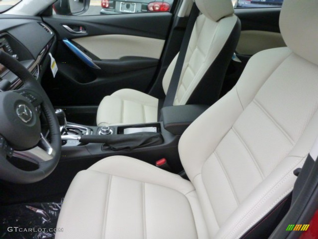 2014 MAZDA6 Grand Touring - Soul Red Mica / Sand photo #10