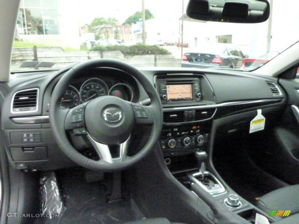 2014 Mazda MAZDA6 Grand Touring Black Dashboard Photo #82277249