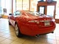 2009 Salsa Red Jaguar XK XK8 Coupe  photo #8