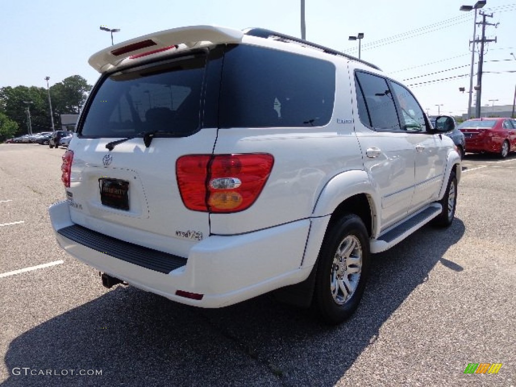 2003 Sequoia Limited - Natural White / Oak photo #6