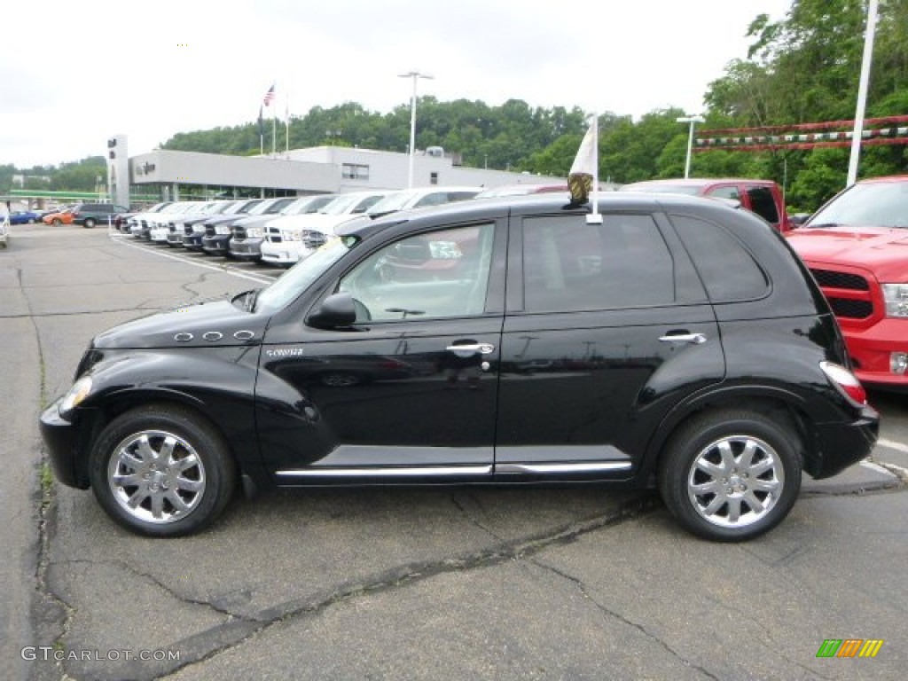 2006 PT Cruiser Limited - Brilliant Black Crystal Pearl / Pastel Slate Gray photo #2