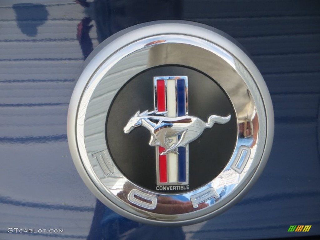 2011 Mustang V6 Convertible - Kona Blue Metallic / Stone photo #16