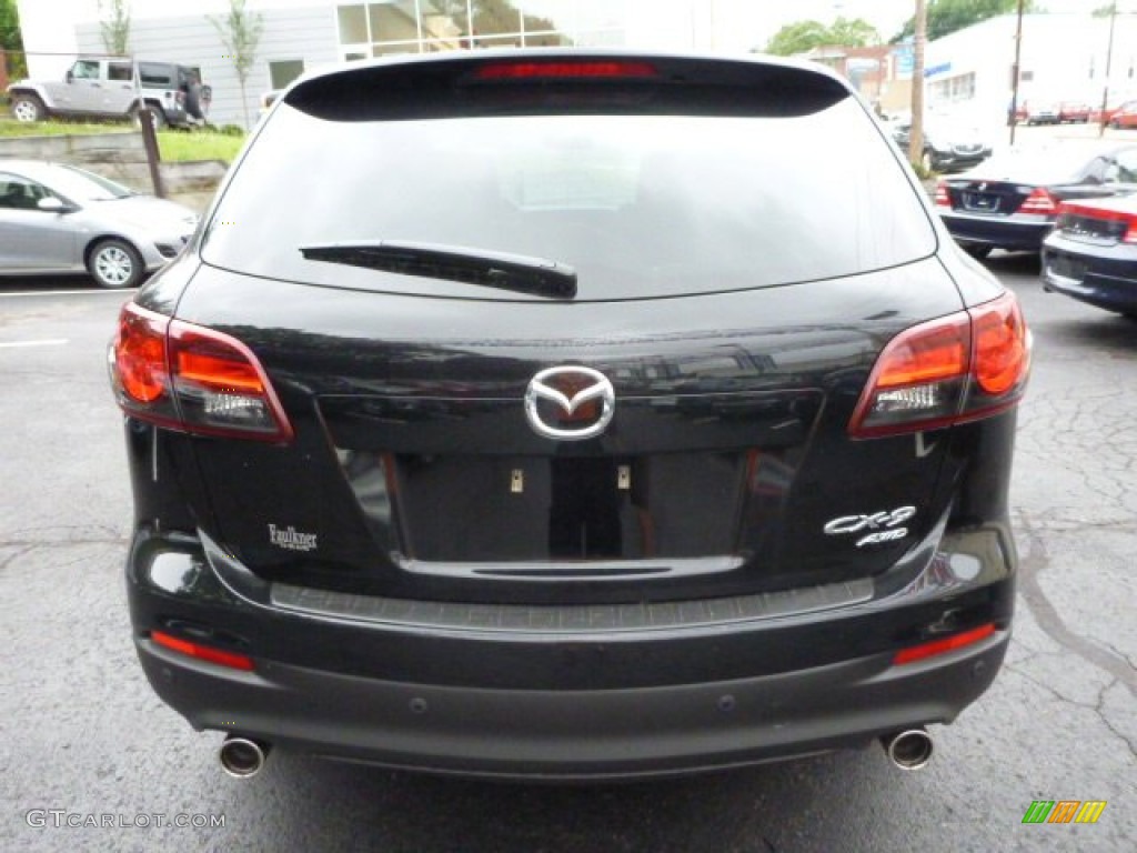 2013 CX-9 Touring AWD - Brilliant Black / Black photo #4