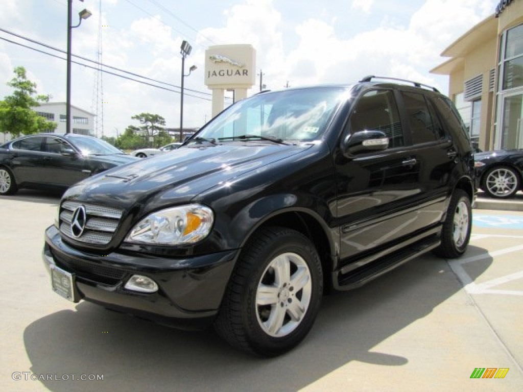 2005 ML 350 4Matic - Black / Charcoal photo #5