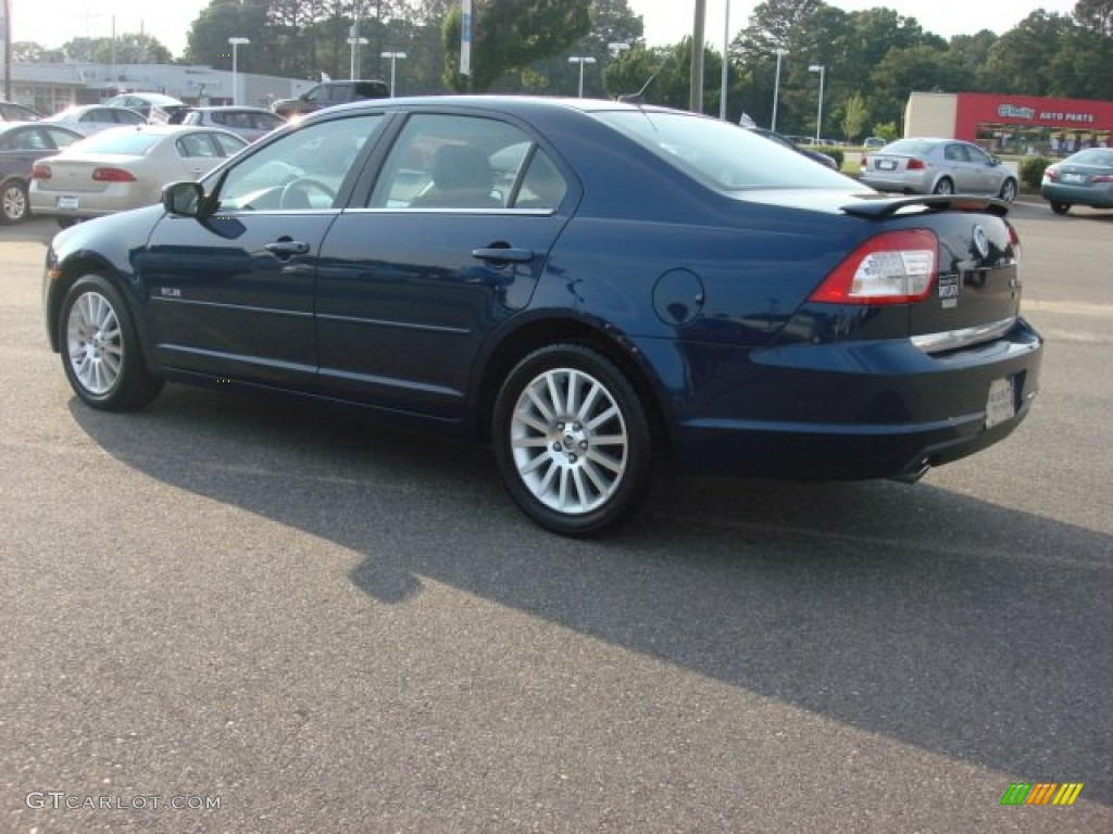 2007 Milan V6 Premier - Dark Blue Pearl Metallic / Dark Charcoal photo #4