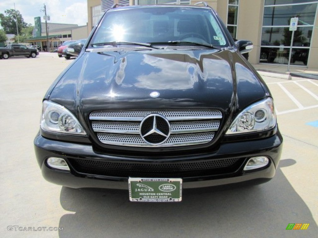 2005 ML 350 4Matic - Black / Charcoal photo #6