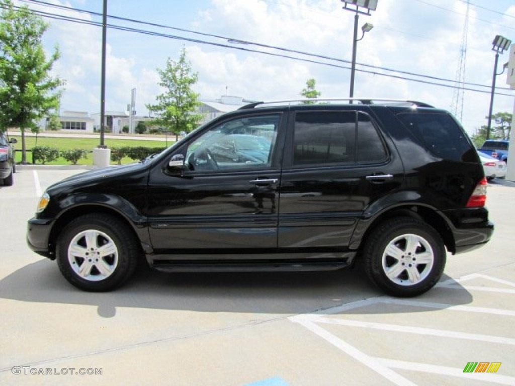 2005 ML 350 4Matic - Black / Charcoal photo #7