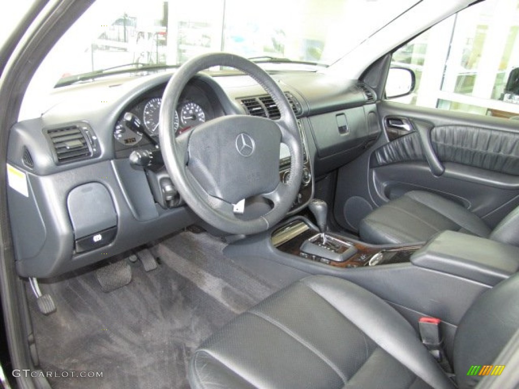 2005 ML 350 4Matic - Black / Charcoal photo #12