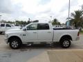 2010 Bright White Dodge Ram 2500 Laramie Crew Cab 4x4  photo #5