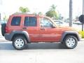 2002 Salsa Red Pearlcoat Jeep Liberty Sport  photo #2