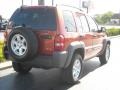 2002 Salsa Red Pearlcoat Jeep Liberty Sport  photo #3