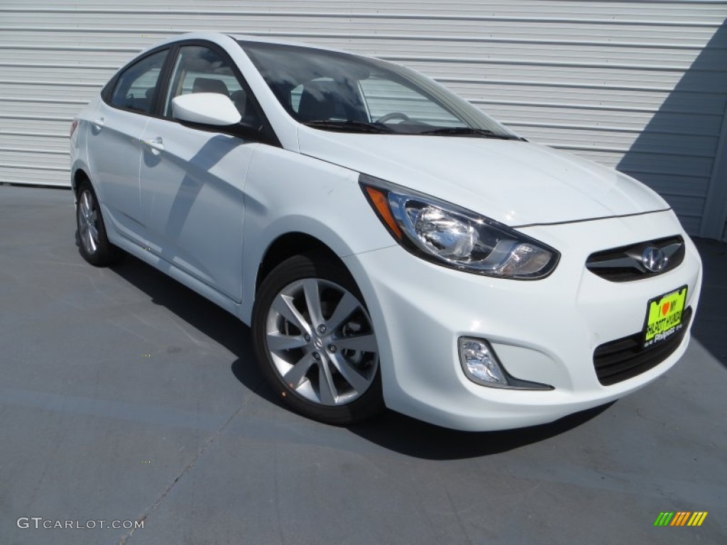 Century White Hyundai Accent