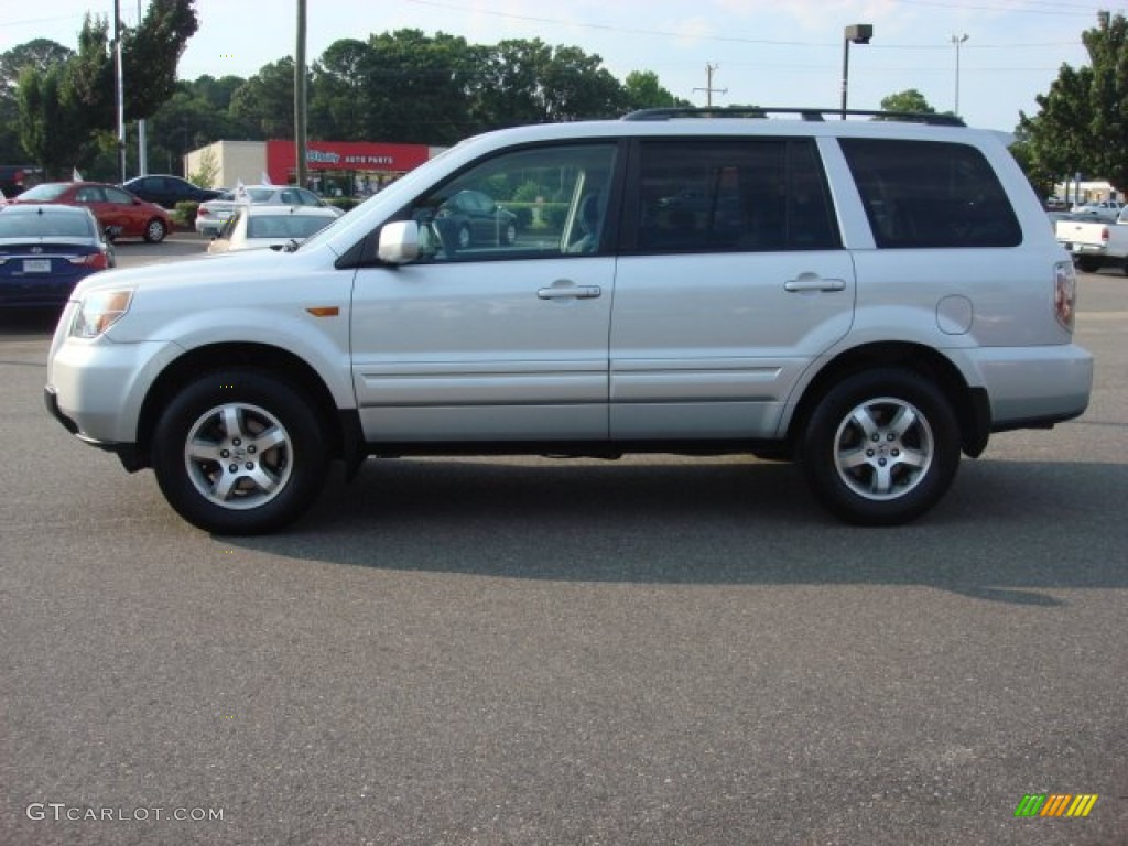 2008 Pilot Special Edition 4WD - Steel Blue Metallic / Gray photo #3