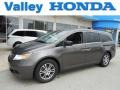 2011 Mocha Metallic Honda Odyssey EX-L  photo #1