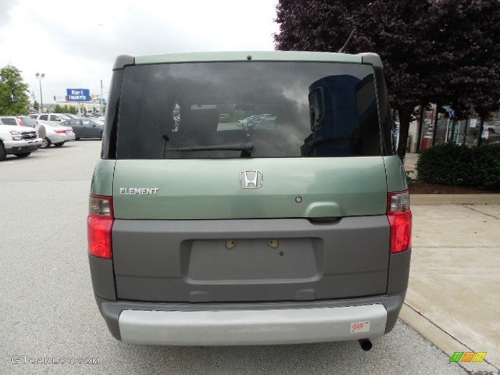 2003 Element EX AWD - Galapagos Green Metallic / Gray photo #4