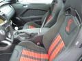 Shelby Charcoal Black/Red Accents Recaro Sport Seats Front Seat Photo for 2014 Ford Mustang #82285242