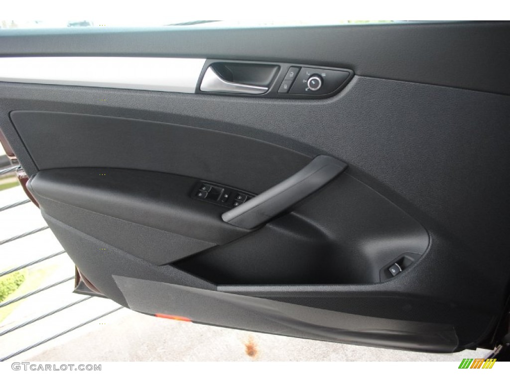 2013 Passat TDI SE - Opera Red Metallic / Titan Black photo #10