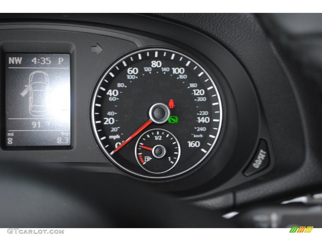 2013 Passat TDI SE - Opera Red Metallic / Titan Black photo #21