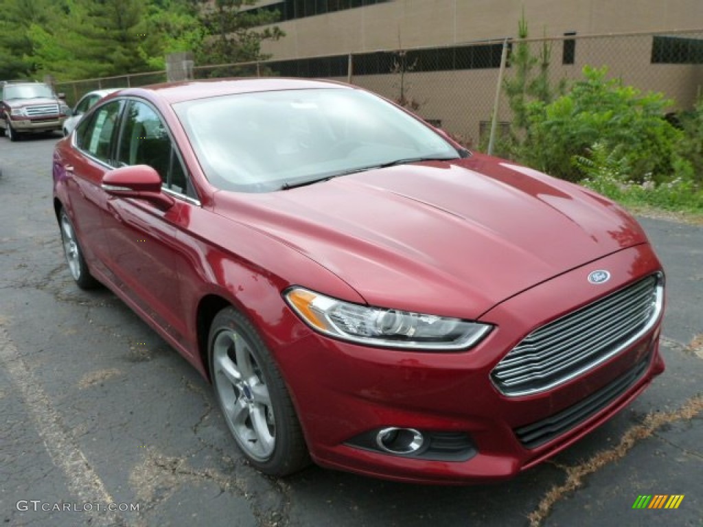 Ruby Red Metallic Ford Fusion